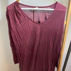American vintage t-shirt dress long sleeve